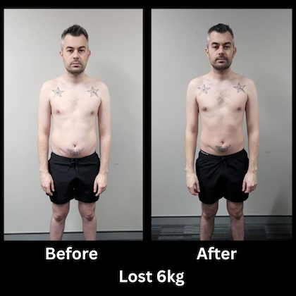 Kane.
Lost 6kg.
